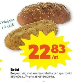 Coop BRÖD erbjuda
