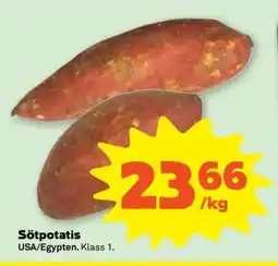 Coop Sötpotatis erbjuda