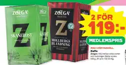 Coop Kaffe Zoégas erbjuda