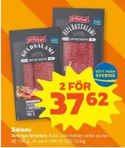 Coop Salami erbjuda