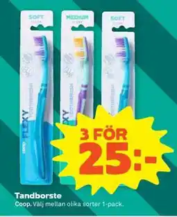 Coop Tandborste erbjuda