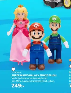 SUPER MARIO GALAXY MOVIE PLUSH
