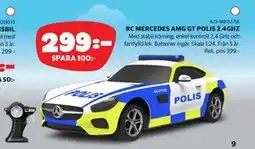 Lekia RC MERCEDES AMG GT POLIS 2.4GHZ erbjuda