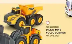 Lekia DICKIE TOYS VOLVO DUMPER erbjuda