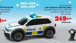Lekia VW TIGUAN R-LINE POLISBIL erbjuda