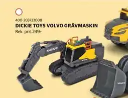 Lekia DICKIE TOYS VOLVO GRÄVMASKIN erbjuda