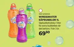 Lekia WIND&WATER SÅPBUBBLOR 1L erbjuda