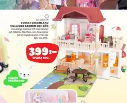 Lekia FOREST DREAMLAND VILLA MED BADRUM OCH KÖK erbjuda