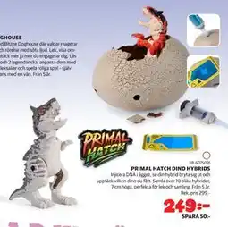 Lekia PRIMAL HATCH DINO HYBRIDS erbjuda