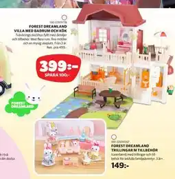 Lekia FOREST DREAMLAND TRILLINGAR M TILLBEHÖR erbjuda