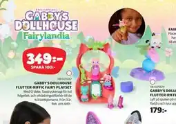 Lekia GABBY’S DOLLHOUSE FLUTTER-RIFFIC FAIRY PLAYSET erbjuda