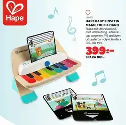 Lekia HAPE BABY EINSTEIN MAGIC TOUCH PIANO erbjuda