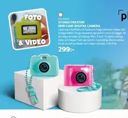 Lekia STUDIO CREATOR MINI CAM’ DIGITAL CAMERA erbjuda