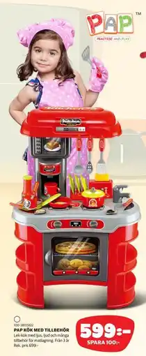 Lekia PAP KÖK MED TILLBEHÖR erbjuda