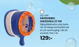 Lekia SÅPBUBBEL AIRZOOKA 27 CM erbjuda