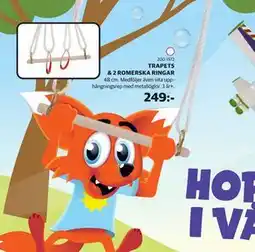 Lekia TRAPETS & 2 ROMERSKA RINGAR erbjuda