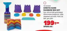Lekia KINETIC SAND RAINBOW MIX SET erbjuda