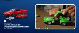 Lekia MATTEL BRICK SHOP SPEED SERIES MASERATI (WMT) erbjuda