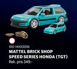 Lekia MATTEL BRICK SHOP SPEED SERIES HONDA (TGT) erbjuda