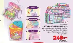 Lekia PUFFY POUCHES THEMED SETS erbjuda
