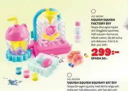 Lekia SQUISH SQUISH FACTORY DIY erbjuda