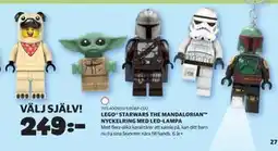Lekia LEGO STARWARS THE MANDALORIAN NYCKELRING MED LED-LAMPA erbjuda