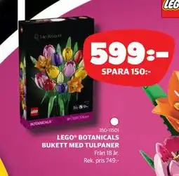 Lekia LEGO BOTANICALS BUKETT MED TULPANER erbjuda