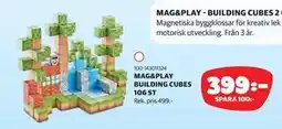 Lekia MAG&PLAY BUILDING CUBES 106 ST erbjuda