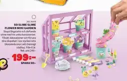 Lekia SO SLIME SLIME FLOWER MINI GARDEN erbjuda