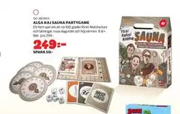 Lekia ALGA KAJ SAUNA PARTYGAME erbjuda