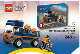 Lekia LEGO CITY MOTORCYKELTRANSPORT erbjuda
