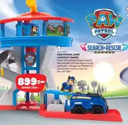 Lekia PAW PATROL CORE LOOKOUT TOWER erbjuda
