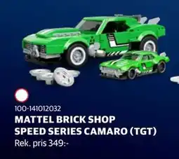 Lekia MATTEL BRICK SHOP SPEED SERIES CAMARO (TGT) erbjuda
