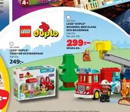 Lekia LEGO DUPLO TRAKTOR OCH MARKNAD erbjuda
