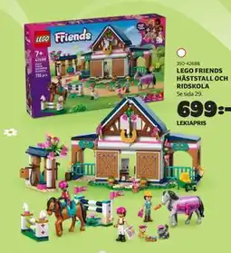 Lekia LEGO FRIENDS HÄSTSTALL OCH RIDSKOLA erbjuda