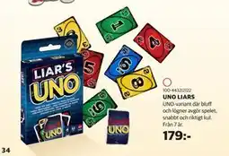 Lekia UNO LIARS erbjuda
