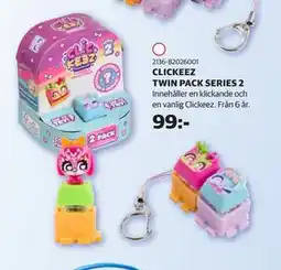 Lekia CLICKEEZ TWIN PACK SERIES 2 erbjuda