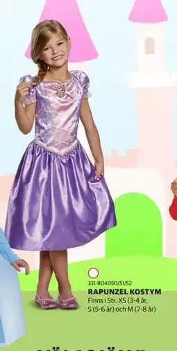 Lekia RAPUNZEL KOSTYM erbjuda