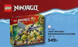 Lekia LEGO NINJAGO NINJADRAKEN RIYUS STRID erbjuda