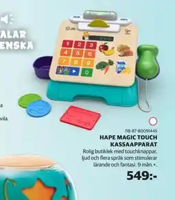 Lekia HAPE MAGIC TOUCH KASSAAPPARAT erbjuda