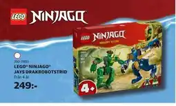 Lekia LEGO NINJAGO JAYS DRAKROBOTSTRID erbjuda