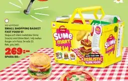 Lekia SMALL SHOPPING BASKET FAST FOOD S1 erbjuda