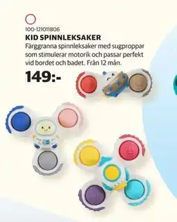 Lekia KID SPINNLEKSAKER erbjuda
