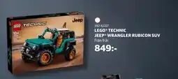Lekia LEGO TECHNIC JEEP WRANGLER RUBICON SUV erbjuda