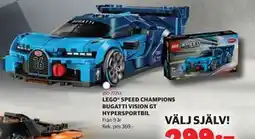 Lekia LEGO SPEED CHAMPIONS BUGATTI VISION GT HYPERSPORTBIL erbjuda