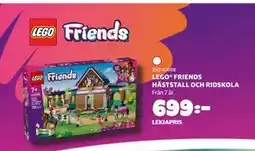 Lekia LEGO FRIENDS HÄSTSTALL OCH RIDSKOLA erbjuda