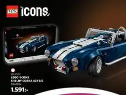 Lekia LEGO ICONS SHELBY COBRA 427 S/C erbjuda