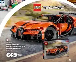 Lekia LEGO TECHNIC BUGATTI CHIRON PUR SPORT HYPERBIL erbjuda