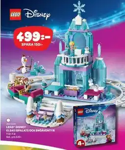 Lekia LEGO DISNEY ELSAS ISPALATS OCH SNÖÄVENTYR erbjuda