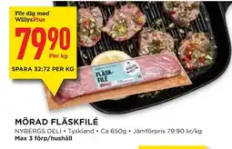 Willys Mörad fläskfilé erbjuda